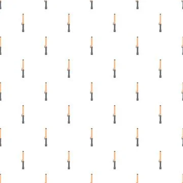 Curling iron seamless pattern for hair styling tools Stock Illustration