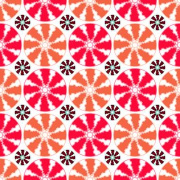 Curls pattern Stock Illustration