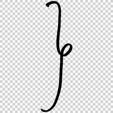 Curly brace bracket Stock Illustration
