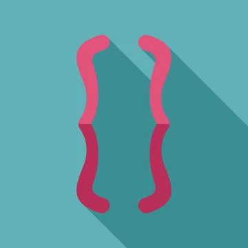 Curly brackets symbol representing coding and programming on blue background イラスト素材