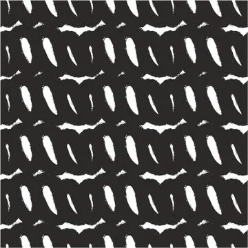 Curly Circles Seamless Abstract Vector Stock Illustration