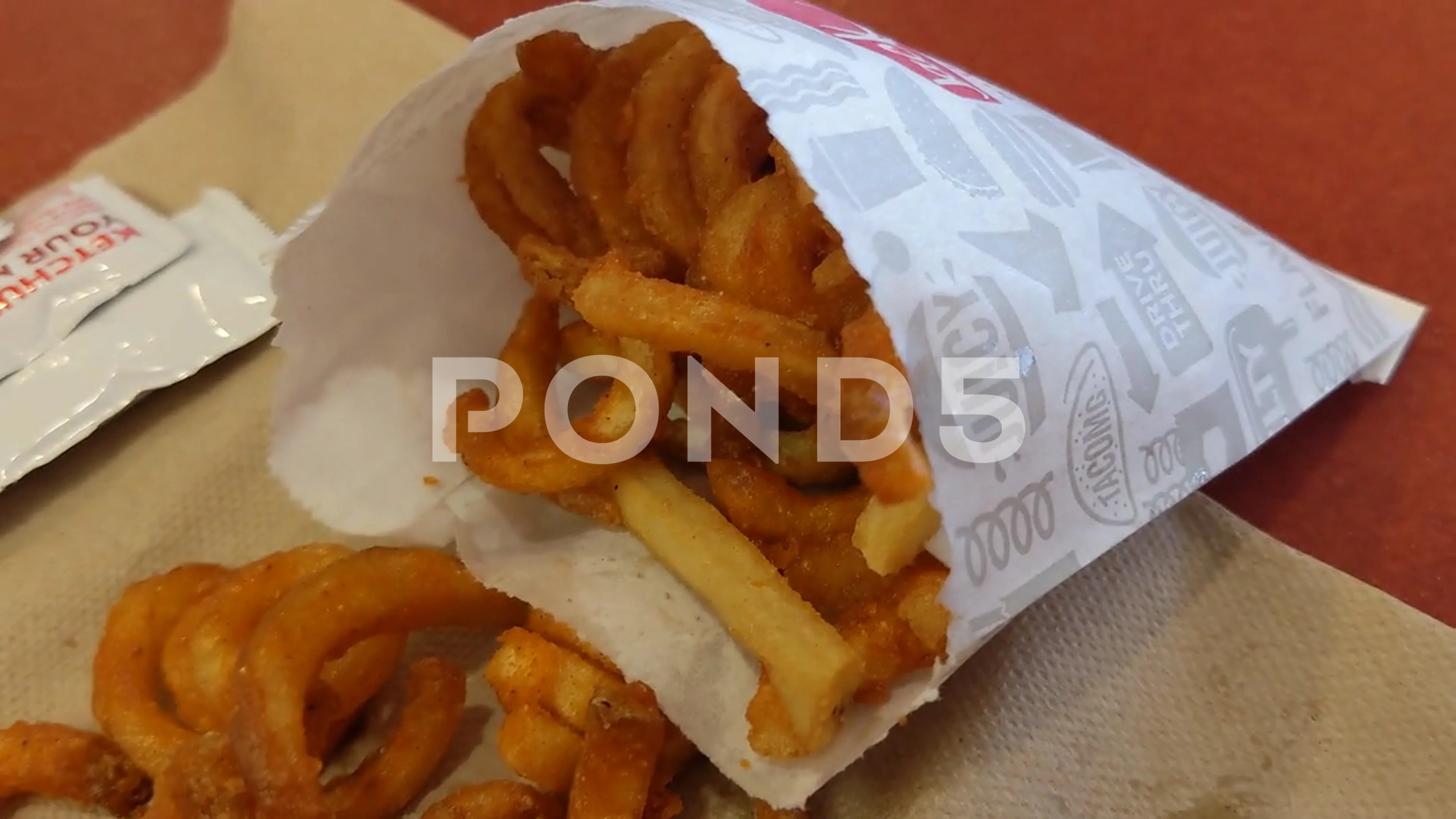 large curly fries calories jack in the box