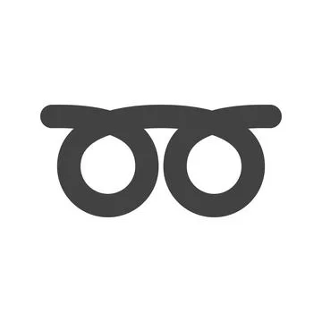 Curly Loop icon vector image. 스톡 일러스트