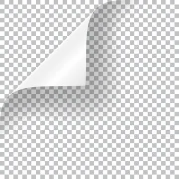 Curly Page Corner Stock Illustration