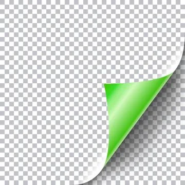 Curly Page Corner Stock Illustration