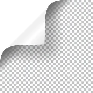 Curly Page Corner Stock Illustration