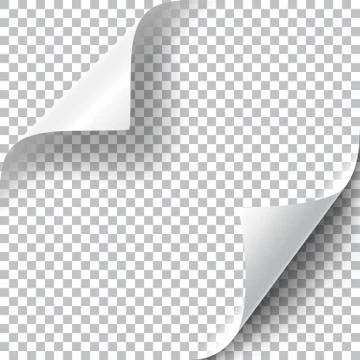 Curly Page Corners set Stock Illustration