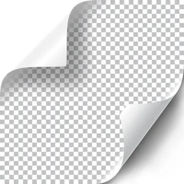 Curly Page Corners set Stock Illustration