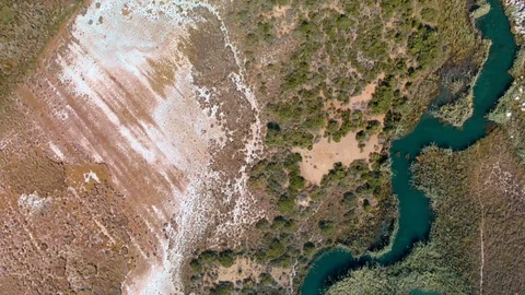 Curly River Stock Footage 96151805