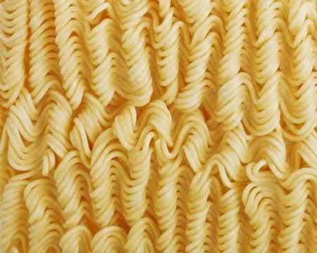 Curly spaghetti Stock Photos