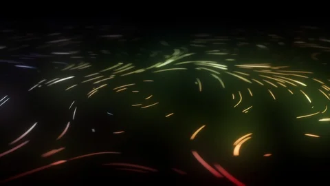 CurlyTrails 1 Stock Footage 122145415