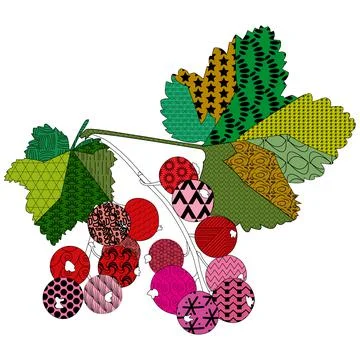 Currant berry Stock Illustration