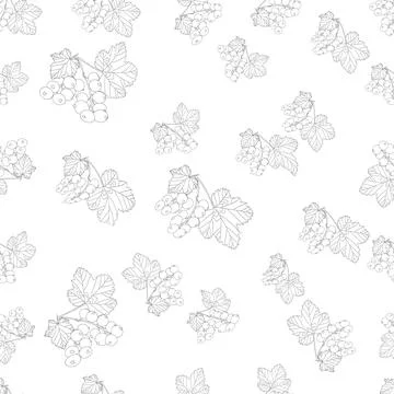 Currant pattern Stock Illustration