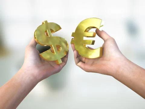 Currency choice Stock Illustration