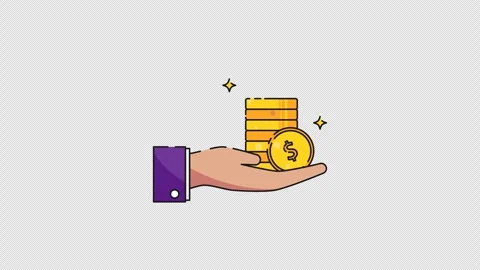 Currency coin animation 库存影片 332585693