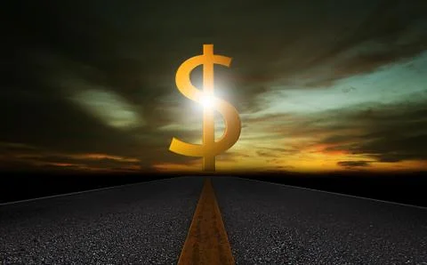 Currency Concept Background Stock Photos