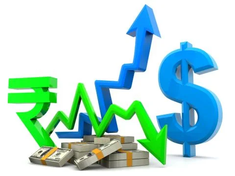 Currency Converting Stock Illustration