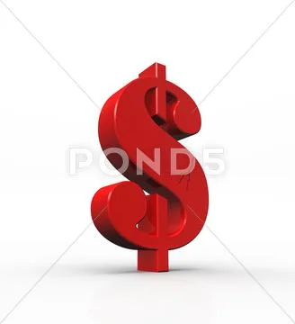 Currency crash, conceptual image Stock Illustration