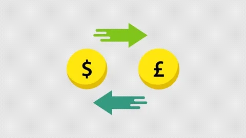Currency exchange animation 库存影片 332585184