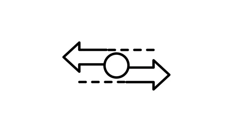 Currency Exchange Cycle Icon 스톡 동영상 340305653