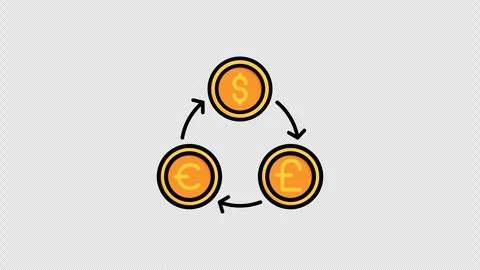 Currency Exchange Stock Footage 294736011