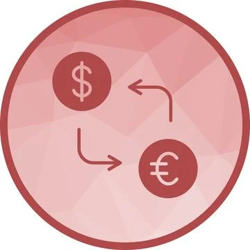 Currency Exchange icon vector image. Stock-Illustration