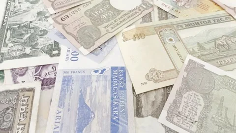 Currency Stock Footage 281508178