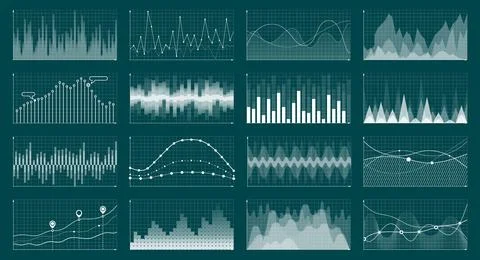 Currency grow chart. Stock graph diagram, finance and economic market analy.. Stock Illustration