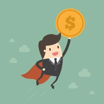 Currency growth Stockillustratie