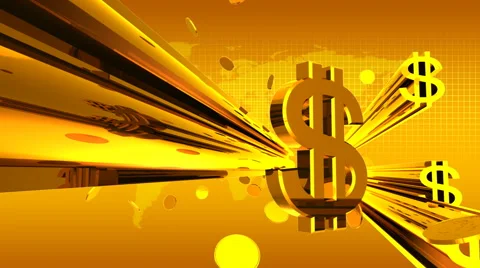 The currency symbol_04 Stock Footage 49567226
