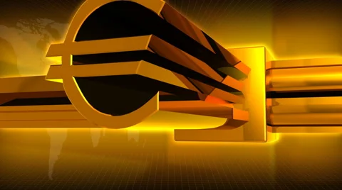 The currency symbol_07 Vidéo 49568706