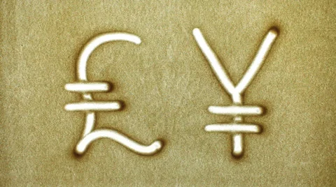 Currency Symbols Stock Footage 22875191