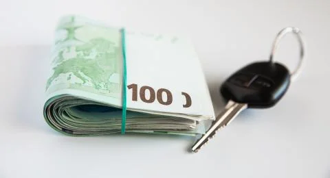 Currency on the table. Stock Photos