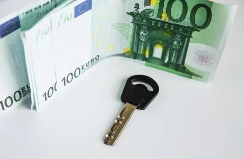 Currency on the table. Stock Photos