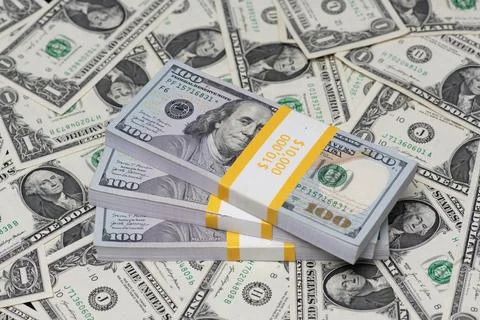 Currency texture background with dollars. Dollars banking finance with USD Foto stock