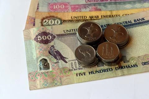 Currency from UAE Foto stock