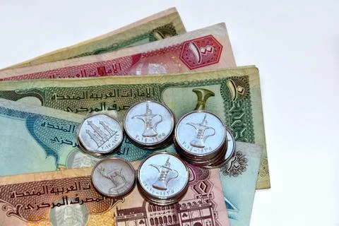 Currency from UAE Foto stock