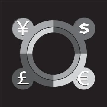Currency vector illustration Stock Illustration