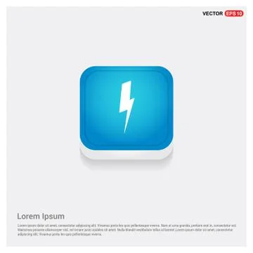 Current Icon Stock Illustration
