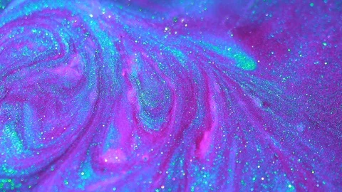 Current liquid paint close up 動画素材 122426157