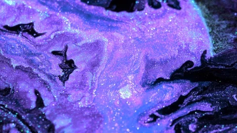 Current liquid paint close up Stockbeeldmateriaal 122426222