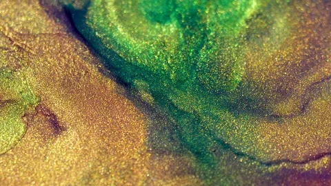 Current liquid paint close up Stockbeeldmateriaal 122762552