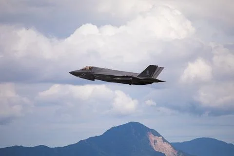 Current Military-1940-present day, A U.S. Marine Corps F-35B Lightning II Foto stock