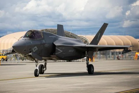 Current Military-1940-present day, A U.S. Marine Corps F-35B Lightning II Foto stock