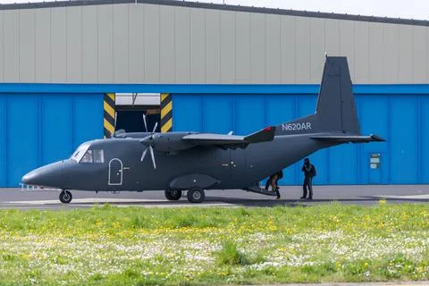 Current Military-1940-present day, A Belgian Jumpmaster assigned to the CE Para 写真素材