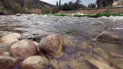 Current river Stock Footage 77013509