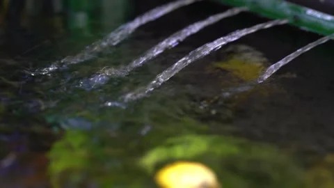 Current on the water surface Stock Footage 218247471