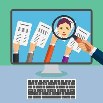 Curriculum vitae Stock Illustration