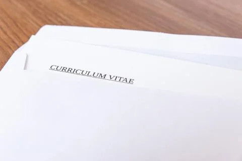 Curriculum Vitae Stock Photos