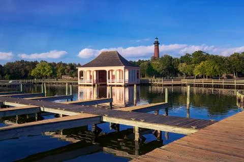 Currituck beach lighthouse Stock Photos